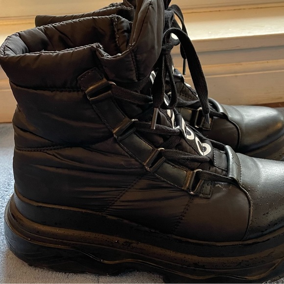 Aldo Black Winter Boots - CADIRACIA - Women Size US 8.5 - Picture 4 of 7